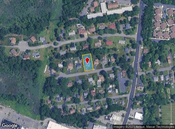  14 W Palmer Ave, Nanuet, NY Parcel Map