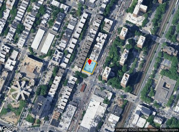 1227-1235 Webster Ave, Bronx, NY Parcel Map