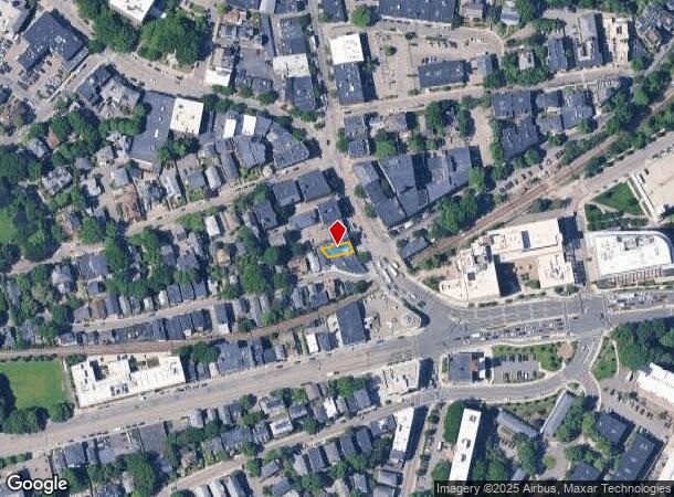  202 Washington St, Brookline, MA Parcel Map