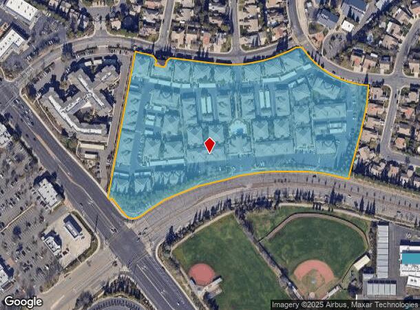  1550 Iron Point Rd, Folsom, CA Parcel Map