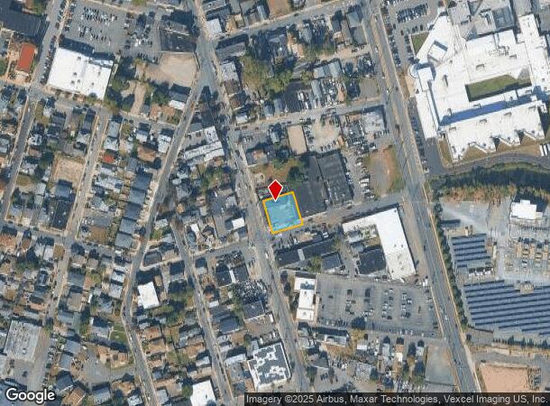 196/204 Hudson St, Hackensack, NJ Parcel Map