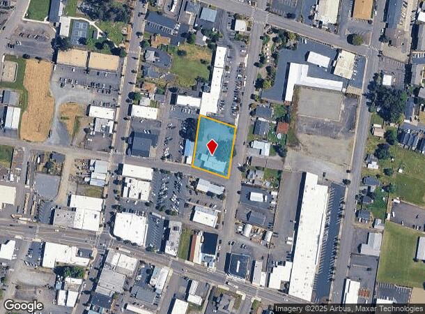 200 Center Ave, Molalla, OR Parcel Map