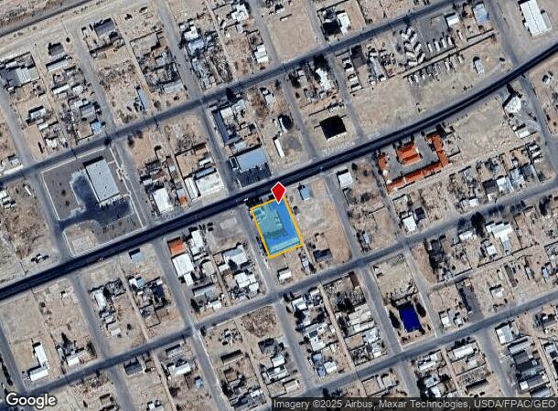  1000 E 3Rd St, Pecos, TX Parcel Map