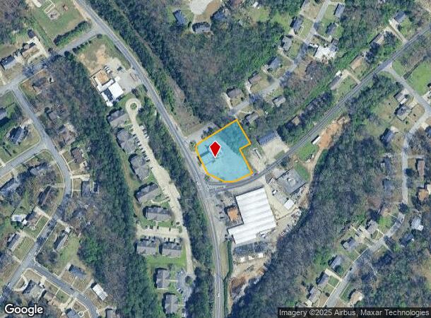 2101 Carson Rd, Birmingham, AL Parcel Map