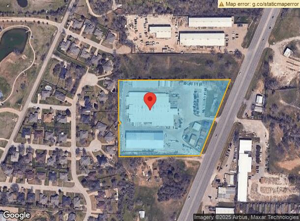  457 N Broadway St, Joshua, TX Parcel Map