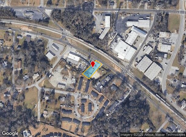  1216 Green St Sw, Conyers, GA Parcel Map