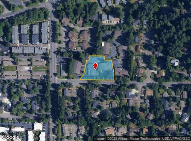  1402 140Th Pl Ne, Bellevue, WA Parcel Map