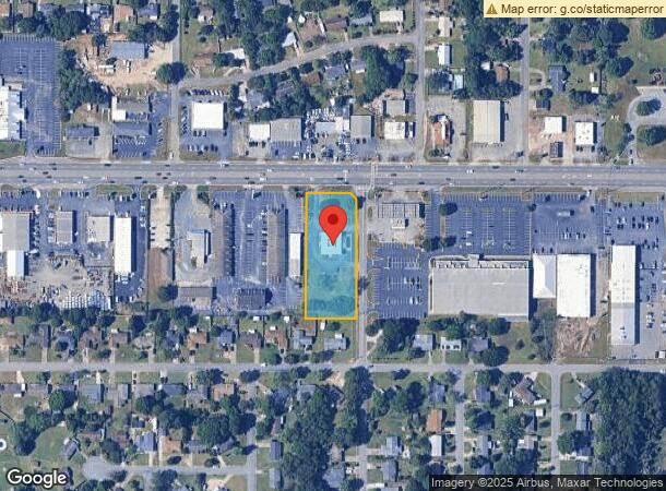  1101 Russell Pkwy, Warner Robins, GA Parcel Map