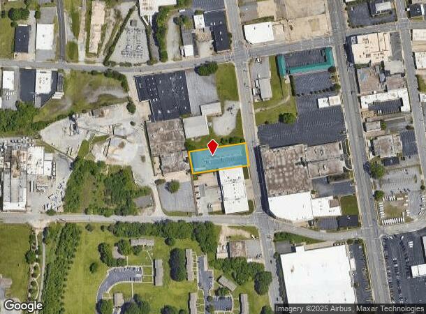  422 S Elm St, High Point, NC Parcel Map