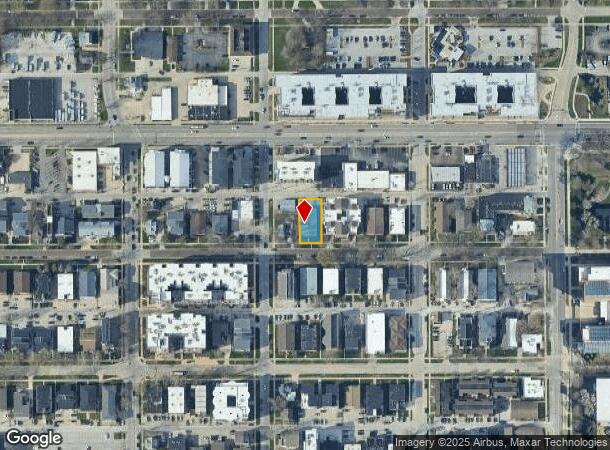 504 E Clark St, Champaign, IL Parcel Map