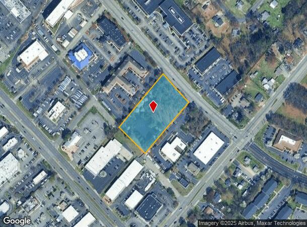 7821 Shrader Rd, Henrico, VA Parcel Map