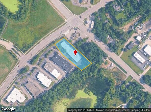  25787 N Hillview Ct, Mundelein, IL Parcel Map