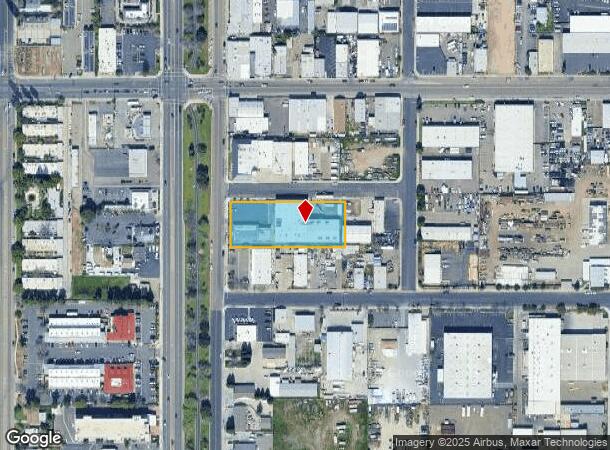  828 Purvis Ave, Clovis, CA Parcel Map