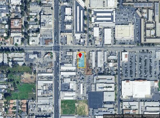  18446 Vanowen St, Reseda, CA Parcel Map
