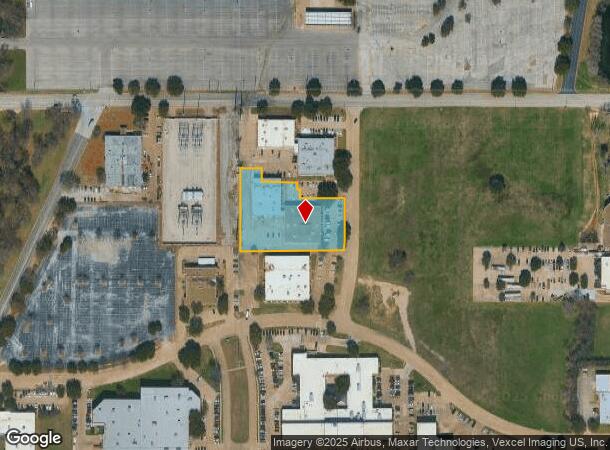  701 Directors Dr, Arlington, TX Parcel Map