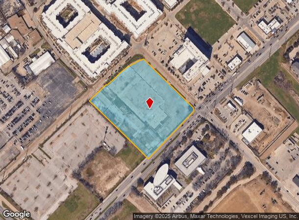 2221 W Mockingbird Ln, Dallas, TX Parcel Map