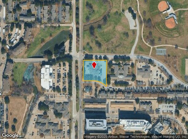  3025 Matlock Rd, Arlington, TX Parcel Map