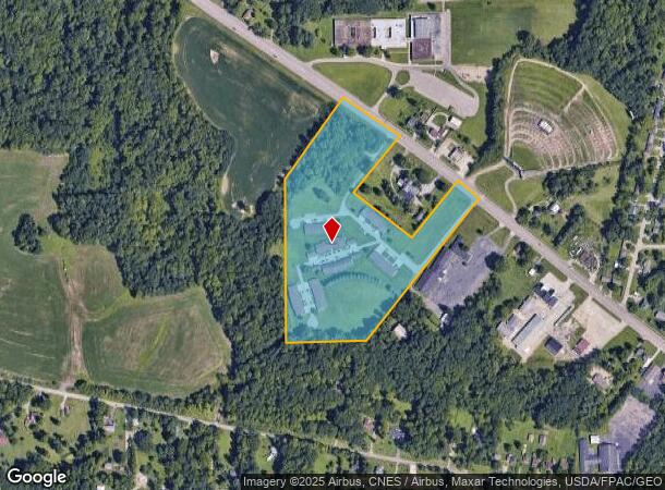  1049 Springmill St, Mansfield, OH Parcel Map