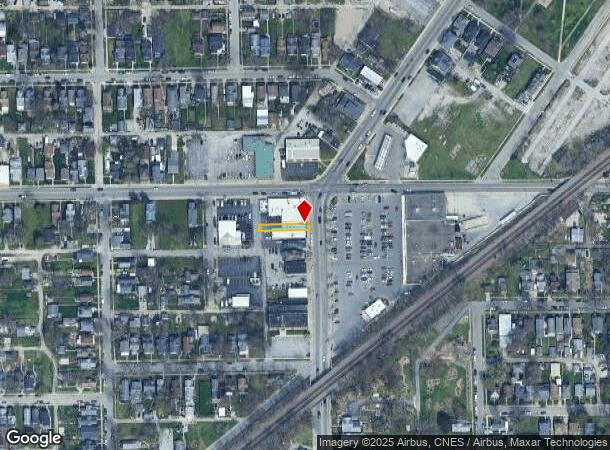  2012 Broadway, Fort Wayne, IN Parcel Map