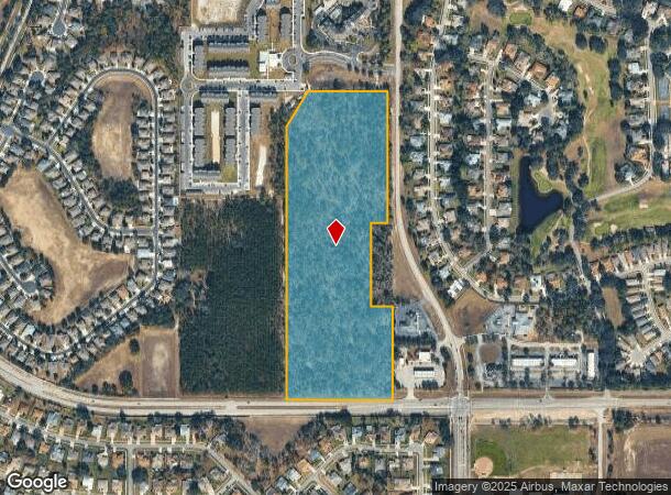 Elgin Blvd, Spring Hill, FL Parcel Map