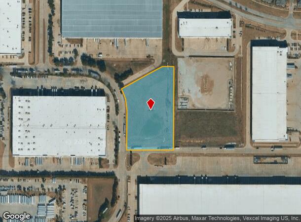  2141 Design Rd, Arlington, TX Parcel Map