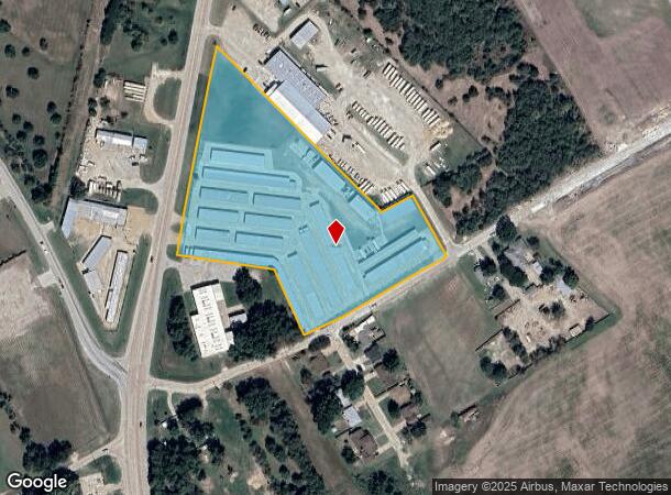 2500 S Kaufman St, Ennis, TX Parcel Map