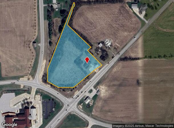  10883 State Road 37 E, New Haven, IN Parcel Map