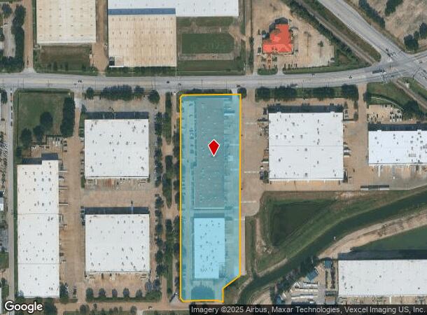  6630 Roxburgh Dr, Houston, TX Parcel Map