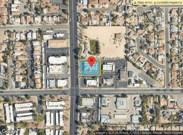  4480 S Pecos Rd, Las Vegas, NV Parcel Map