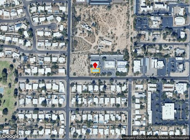  4539 E Fort Lowell Rd, Tucson, AZ Parcel Map