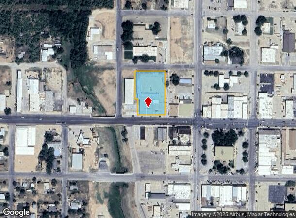 1913 25Th St, Snyder, TX Parcel Map