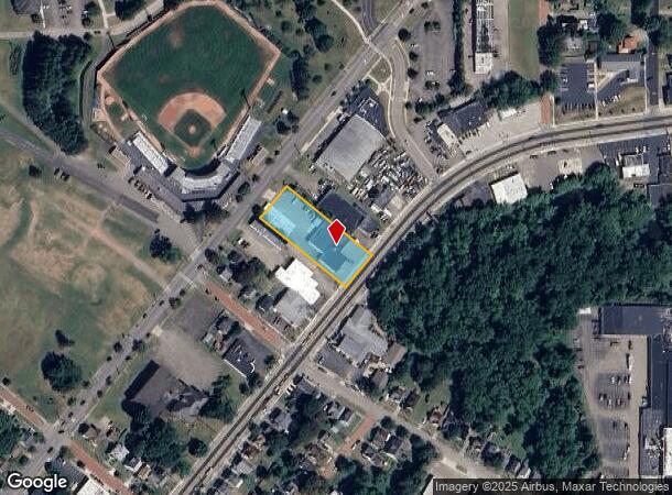  1215 E 2Nd St, Jamestown, NY Parcel Map