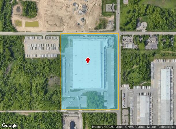  6622 Central Circle Dr, Lansing, MI Parcel Map