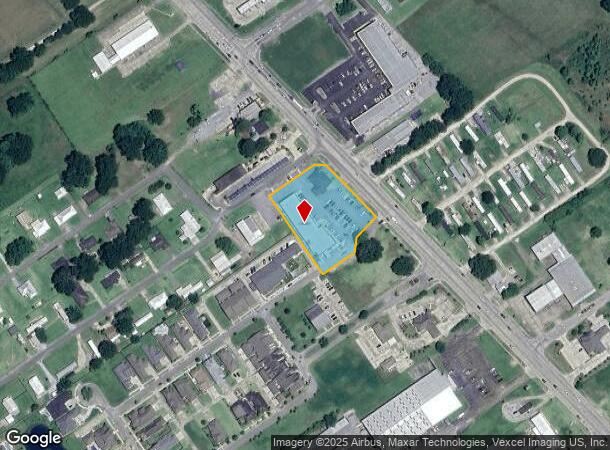 1821 Rees St, Breaux Bridge, LA Parcel Map