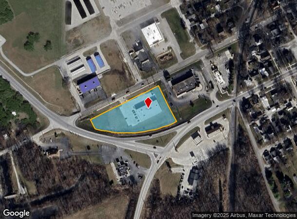  604 W Franklin St, Delphi, IN Parcel Map