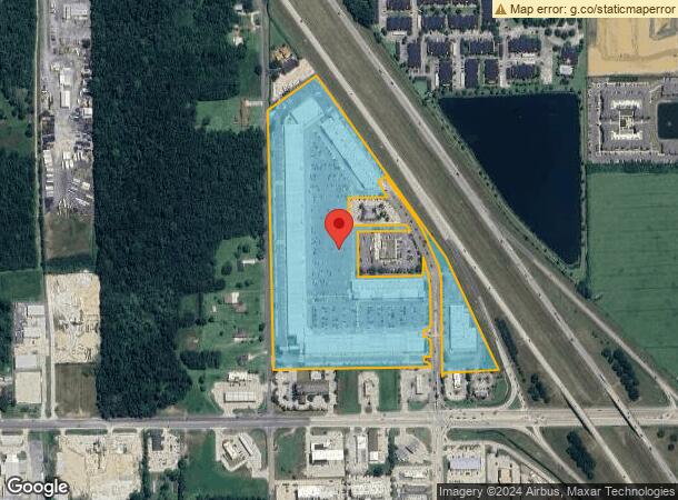  2200 Tanger Blvd, Gonzales, LA Parcel Map