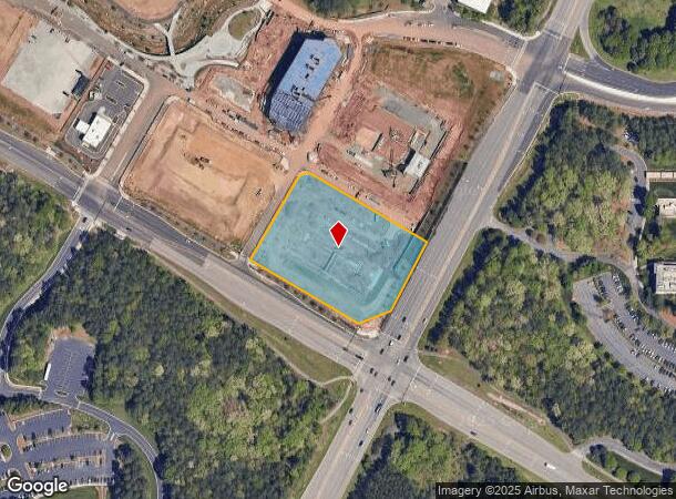  1250 Hitchings Way, Durham, NC Parcel Map