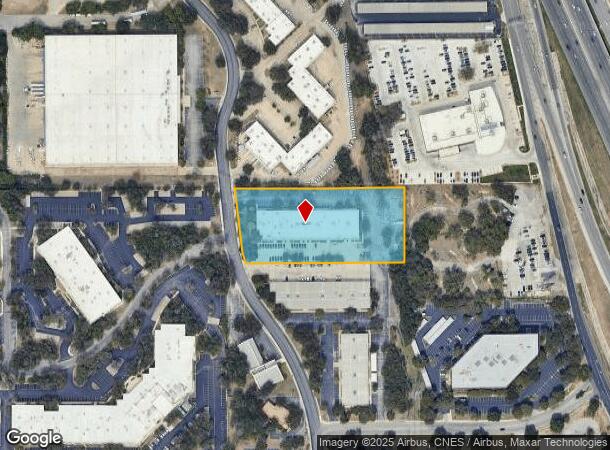  12460 Network Blvd, San Antonio, TX Parcel Map