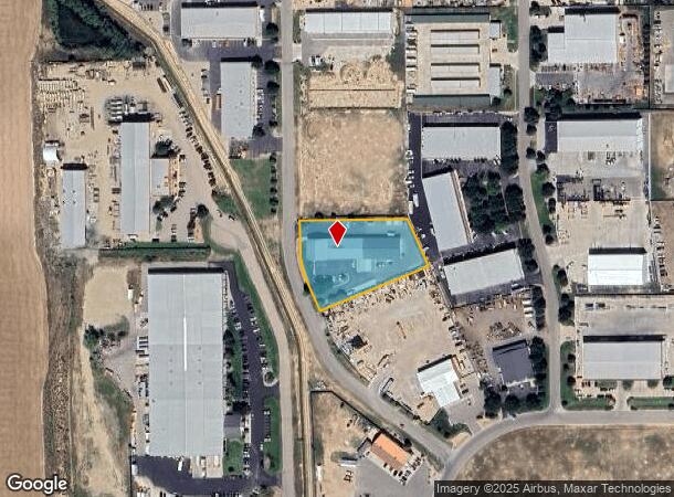 205 Mountain View Rd, Johnstown, CO Parcel Map