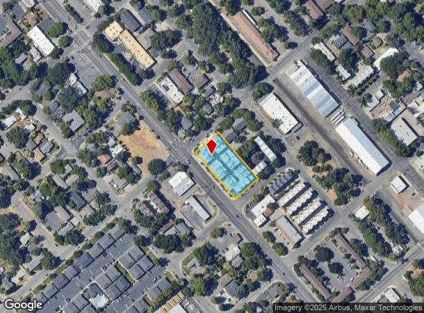 1033 W 5Th St, Chico, CA Parcel Map