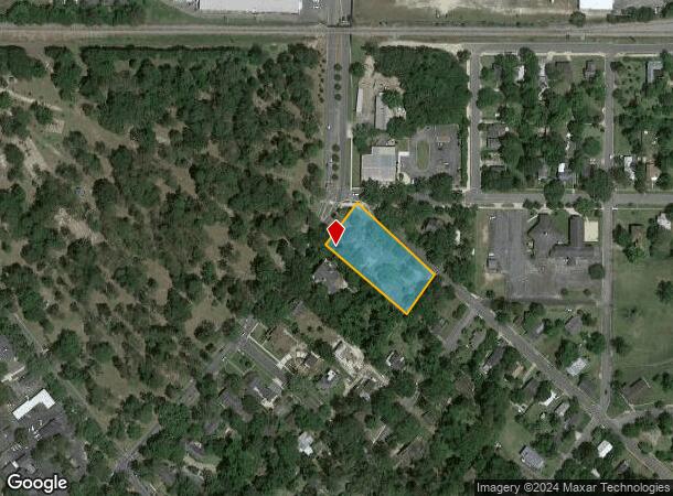  701 S Hansell St, Thomasville, GA Parcel Map