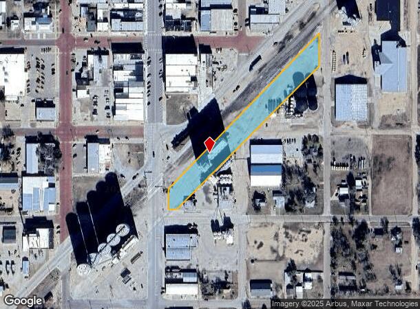 Broadway St, Larned, KS Parcel Map