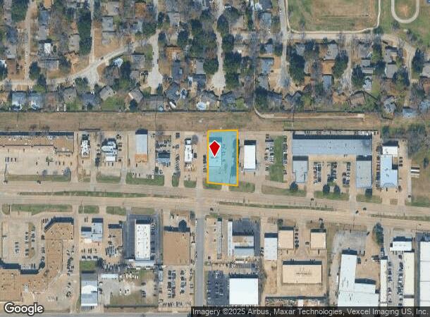  2231 W Pioneer Pky, Pantego, TX Parcel Map
