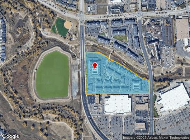 11046 Twenty Mile Rd, Parker, CO Parcel Map