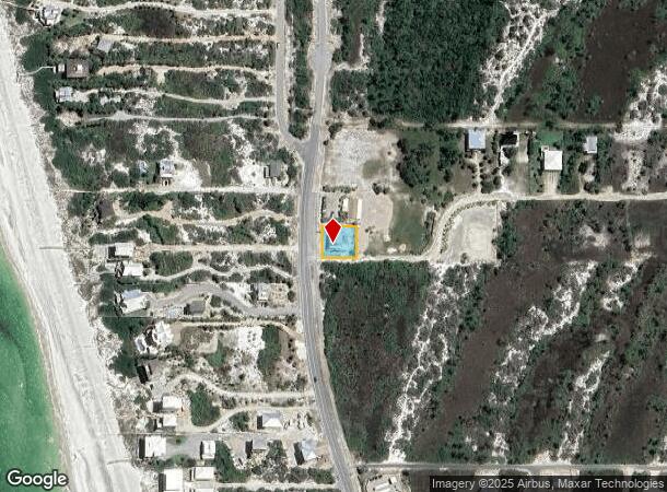 8020 Cape San Blas Rd, Port Saint Joe, FL Parcel Map