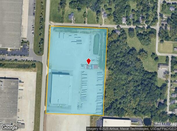  3400 Lewis Centre Way, Grove City, OH Parcel Map