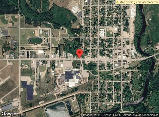  660 W 7Th St, Evart, MI Parcel Map