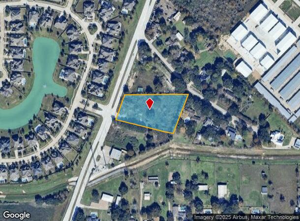 2707 Katy Flewellen Rd, Katy, TX Parcel Map