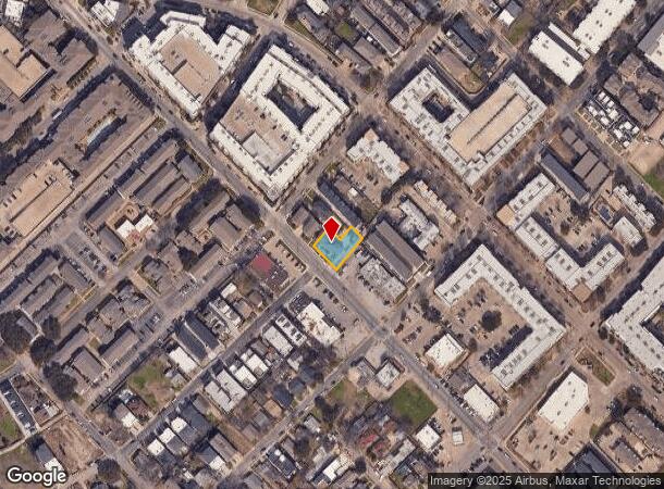  2518 N Fitzhugh Ave, Dallas, TX Parcel Map