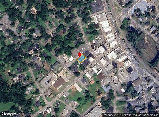  26 Mill St, Inman, SC Parcel Map